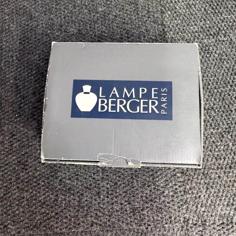 Lampe Berger Paris Ceramic Fragrance Lamp Set Brown Green Speckled Ocean Breeze